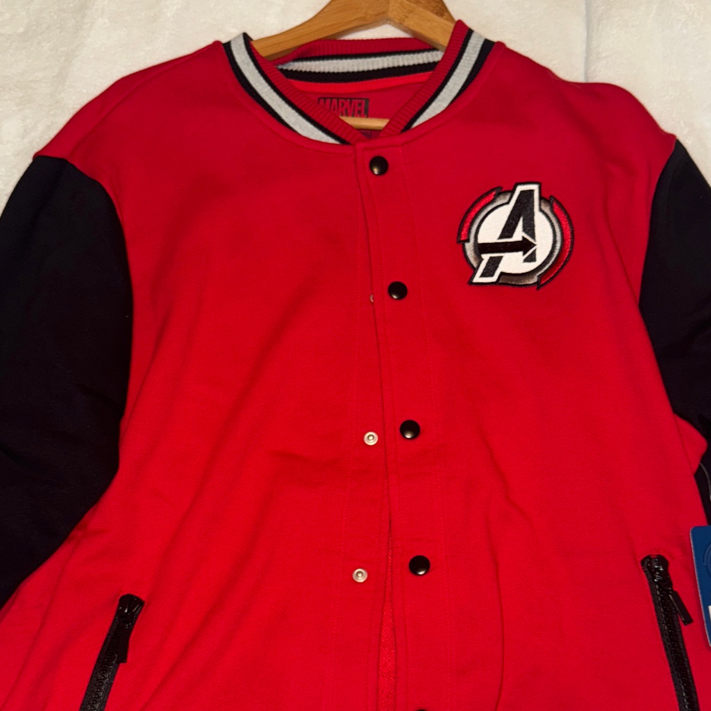 Marvel Red And Black Avengers Jacket